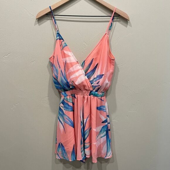 Show Me Your Mumu Olympia Romper in Tropical Twist - Size: XS - Picture 2 of 7
